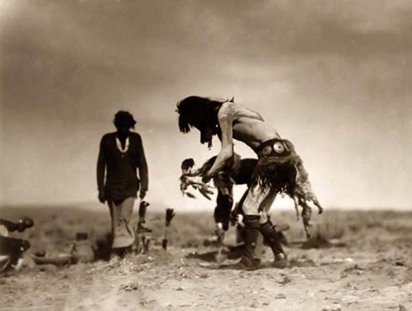 Navajo Native American Indian dancing